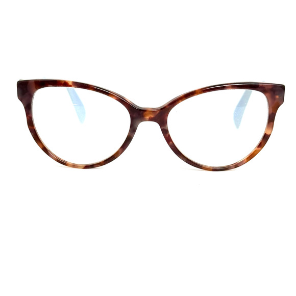 PRADA VPR 01U UEO-1O1 HAVANA BROWN EYEGLASSES 52-17-140 Italy H19139 - Picture 1 of 7
